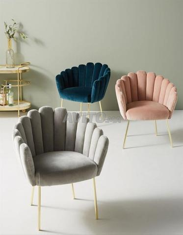 Chaise Coquillage للمنزل والمكتب