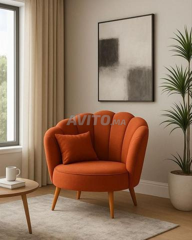 Chaise Coquillage للمنزل والمكتب - 2