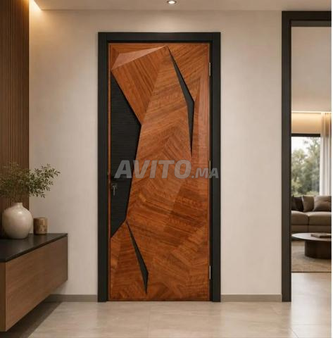 Portes en bois massif