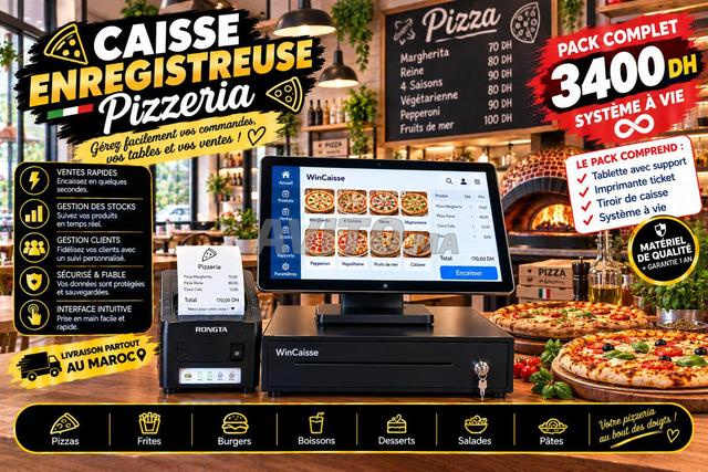 🎯 آلة تسجيل النقود – كل شيء في واحد بسعر 3400 DH