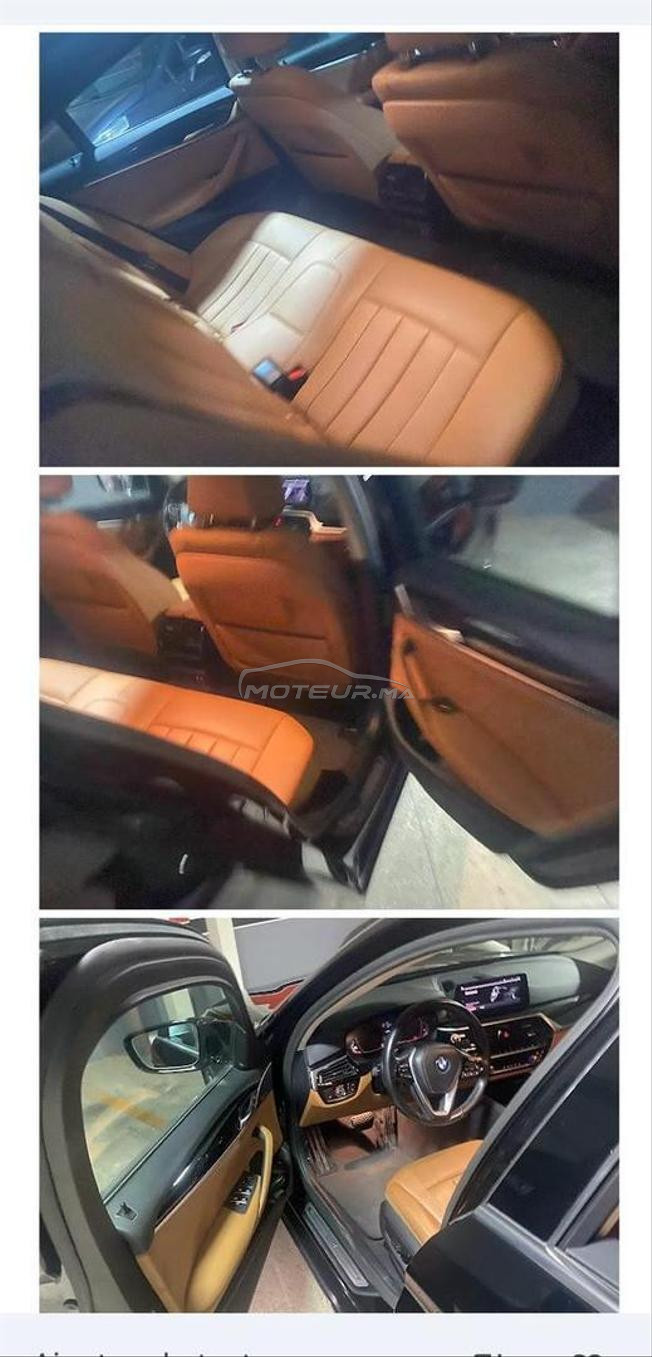  BMW 520D 60500 Km Noire intérieur Tabac  