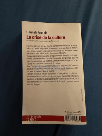 هانا أرندت: أزمة الثقافة - 2