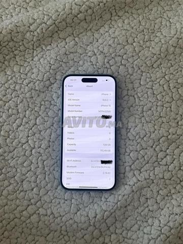 iPhone 15 - 128 جيجابايت بطارية 88 - 2