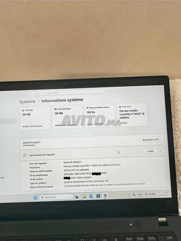 Lenovo ThinkPad T14s Gen 2 i7 11e génération 16 Go RAM 1 To - 2