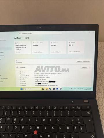 Lenovo ThinkPad X13 Gen 1 i5 10e génération 8 Go RAM 256 Go - 2