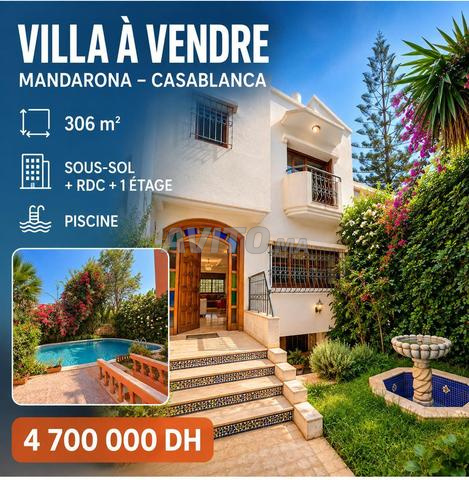 Villa à vendre à Mandarona – Terrain de 306 m²