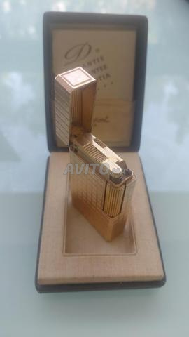 Briquet S.T. Dupont Plaqué Or (20u) avec Boîte
