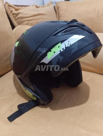 casque moto modulable taille L - 2