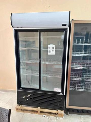 ثلاجة عرض عمودية ببابين زجاجيين Klimasan