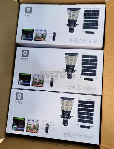 Caméra de surveillance solaire à 3 objectifs - 2