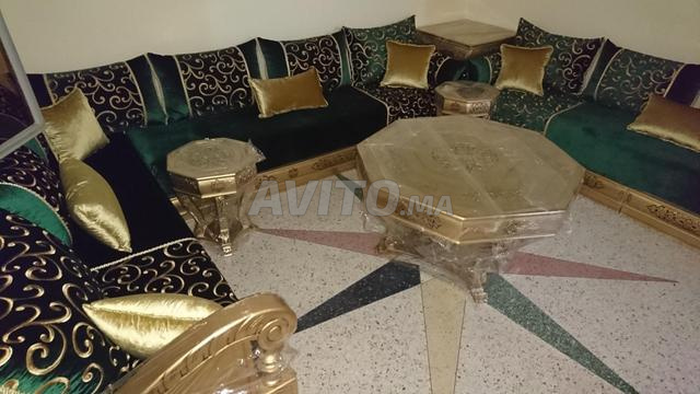 صالون بلدي مغربي مستعمل للبيع - 2