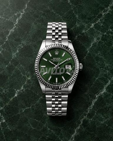 Rolex Datejust – Montre de luxe argentée - 2