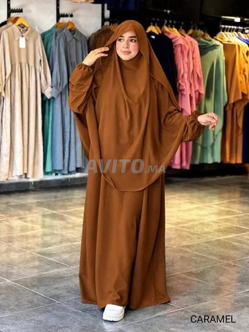 عباية أصيلة بخمار أناقة راقية بلمسة عصرية - 2