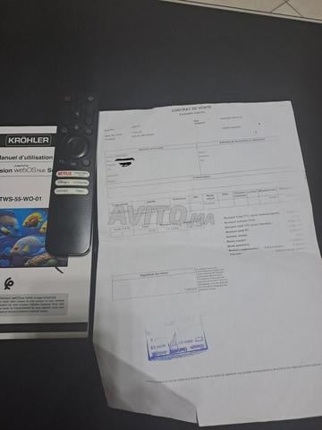 تلفاز ذكي Krohler 55 بوصة UHD 4K - 2