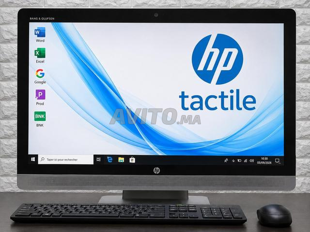 كمبيوتر مكتبي الكل في واحد HP لمس i5 الجيل السادس ذاكرة وصول عشوائي 8 جيجابايت قرص صلب 256 SSD 500