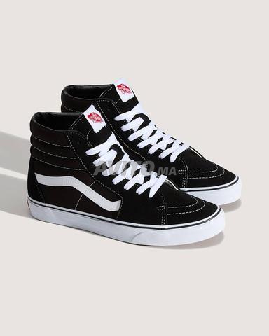VANS sk8-hi noir/blanc - 2