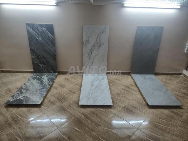 Carrelage grand format effet marbre - en gros