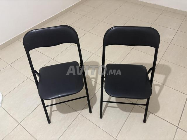 2 Chaises Pliantes Neuves