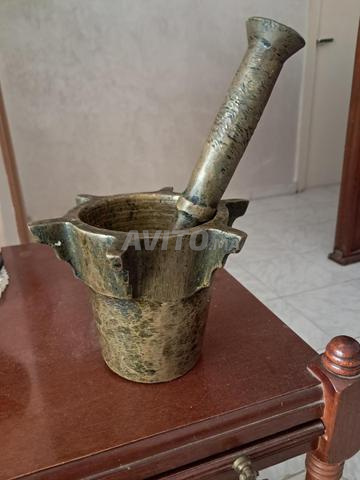 ancien mortier traditionnel de plus de 50 ans - 2