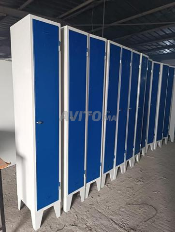 Vestiaire monobloc fabrication usine/armoire/lit - 2