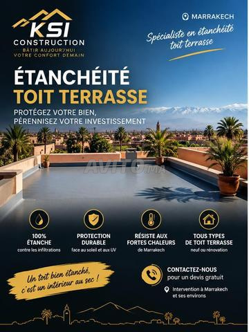 étancheité toit terrasse