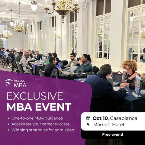 عزّز مسيرتك المهنية مع Access MBA Casablanca