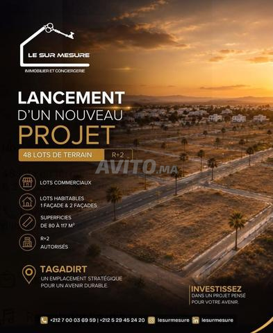 مشروع تقسيم الأراضي في Tagadirt