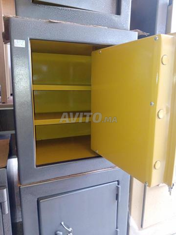 Coffre-fort blindé 130 kg, hauteur 60 cm, longueur 50 cm, profondeur 40 cm - 2