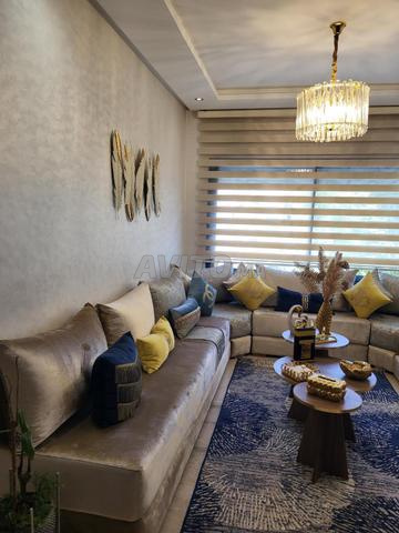 Salon Complet Avec Stores et Tapis - 2