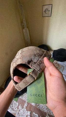 Casquette Gucci bicolore pour hommes et garçons