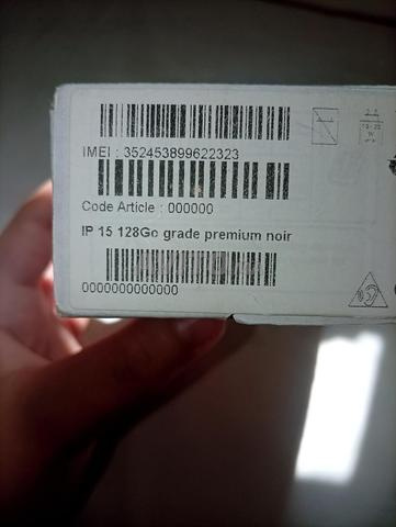 Iphone 15 noir 128gb - Recommerce Grade premium - 2