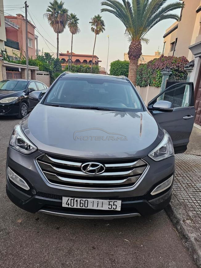 Hyundai Santa Fe Diesel Manuelle 2016 à El Jadida