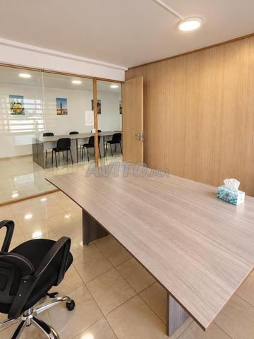 🔥 مكتب مغلق / غرفة اجتماعات – 1500 DH - 2