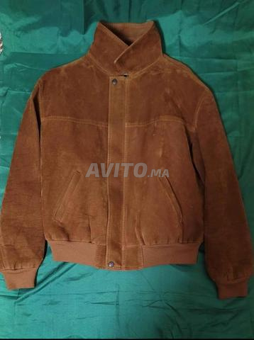 Veste Homme Marron (Non Daim) - Made in Italy - Taille XL - 2