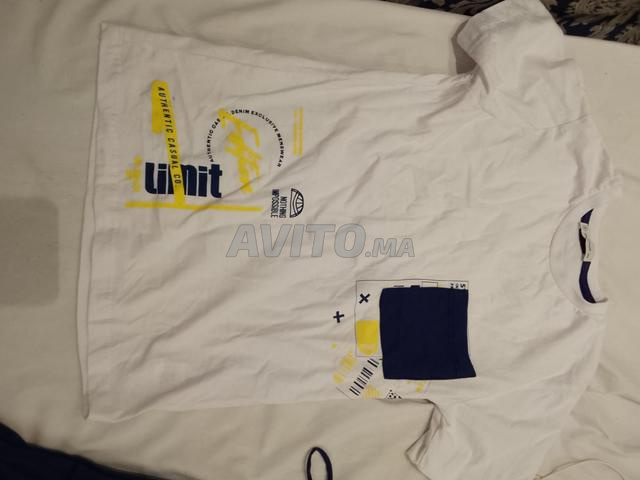 2 pièces T-shirt et short neufs pour enfants de 10 à 12 ans