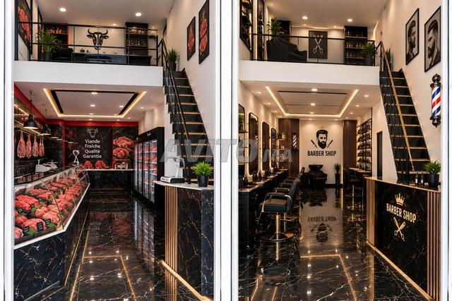 Magasin commercial à louer de 20 m² et 10 m² sous pente
