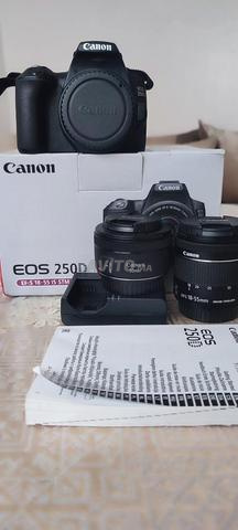 canon 250d avec objictif 18-55/50mm - 2