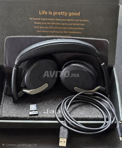 Jabra Evolve2 65 FLEX - Full pack, Excellent état
