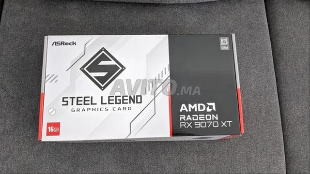 AMD RADEON RX 9070 XT STEEL LEGEND 16GB