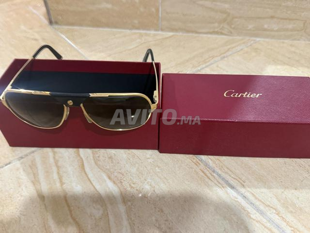 Lunettes Cartier avec certificat d'authenticité
