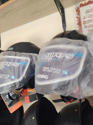 Casque moto SWING Air - Gris Nardo et Noir - 2