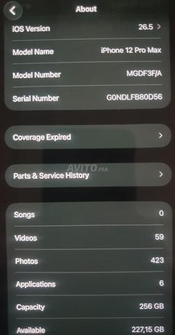 iPhone 12 Pro Max 256 officiel - 2