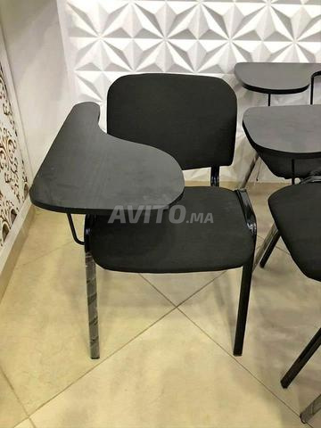 Chaise écritoire avec surface d'écriture - 2