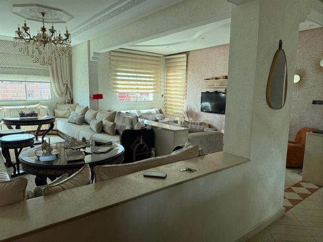 Bel appartement de 122 m², 2 façades, Marjane 2, Av. Med 6