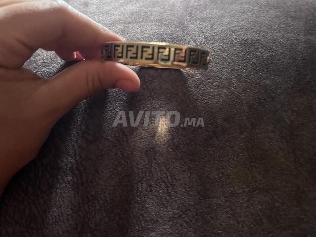 Bracelet Fendi FF doré original