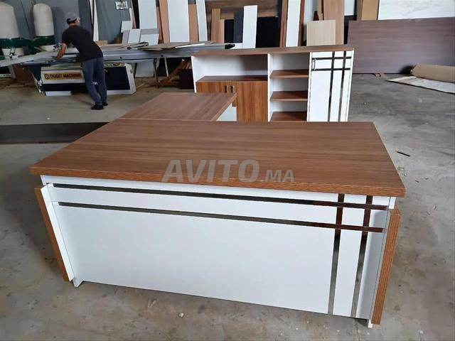 Bureau de direction SILK avec retour  - 2