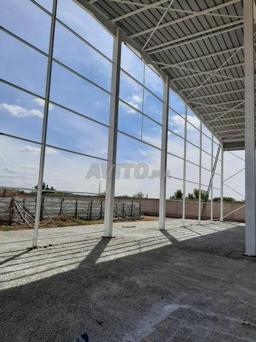 بيع وتنفيذ هنجرات بإطار معدني