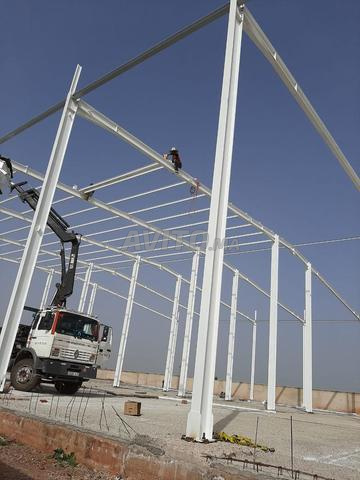 بيع وتنفيذ هنجرات بإطار معدني