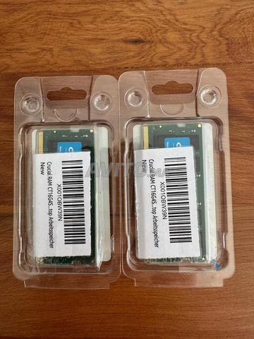 RAM Crucial 32GB 2x16GB DDR4 3200 CL22 SODIMM - 2