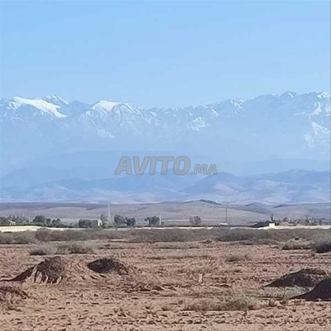 77094-Vente Terrain à Marrakech Route D'Amizmiz de